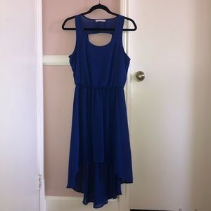 Royal blue dress
